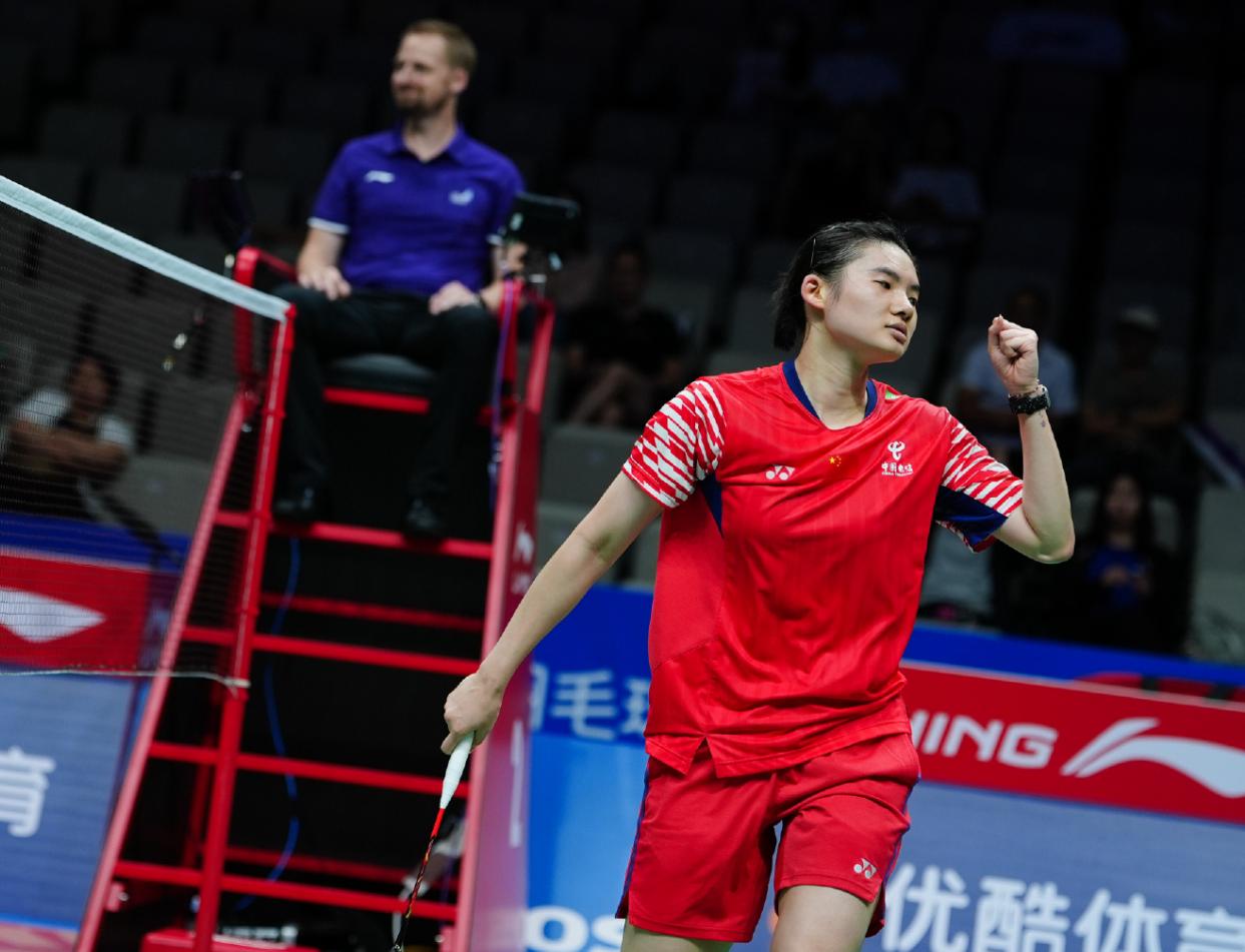 王祉怡两位, 韩悦半决赛 王祉怡两位, 韩悦半决赛